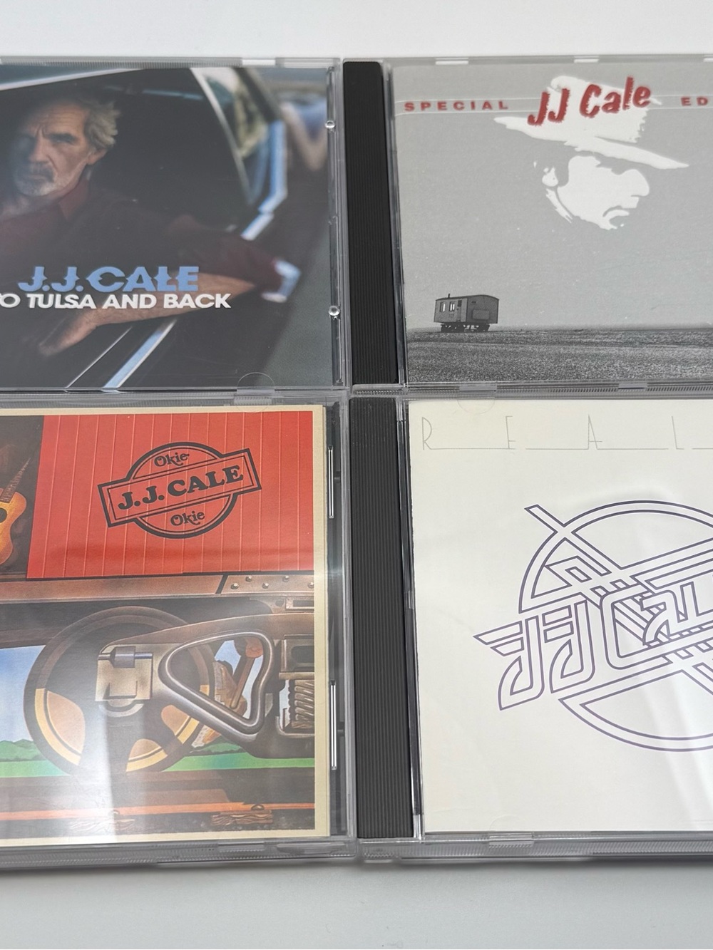 J.J. Cale CDs: To Tulsa and Back, Okie, Special
Edition, Naturally